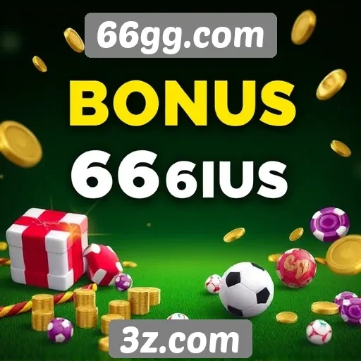 Comparativo de bônus e promoções em 66gg.com