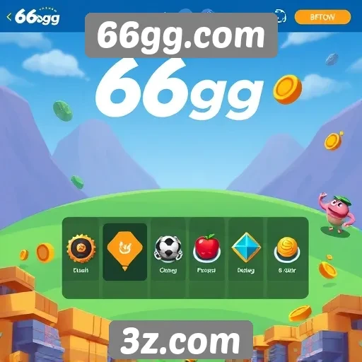 Explorando a interface do usuário do 66gg.com