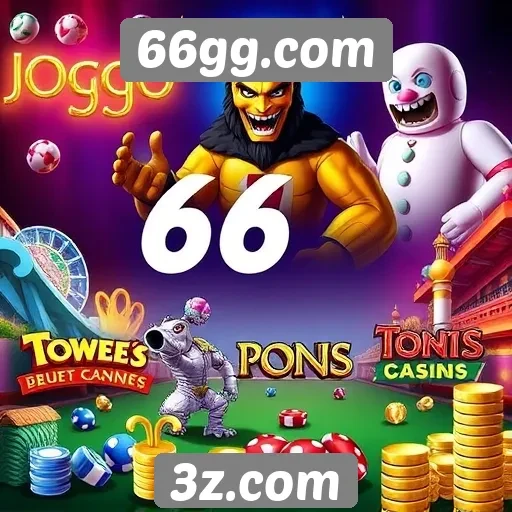 Comparação de jogos disponíveis no 66gg.com